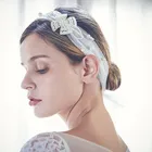 Veil Hot Sale Top Quality Imitation Pearl Copper Leaves Elegant Wedding Bride Veil