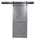Sliding Door Pvc Barn Door Pvc Film Laminate Cheap Mdf Barn Sliding Interior Door
