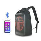 Smart With Usb Advertising Digital Bag Customizible Dynamic Billboard Multifunctional Wifi Led Panel For Backpack