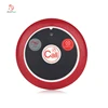 multi functional small round red color wireless call bell