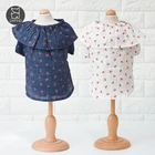 100% cotton small dog clothes high quality pet apparel and accessories nice dog clothes