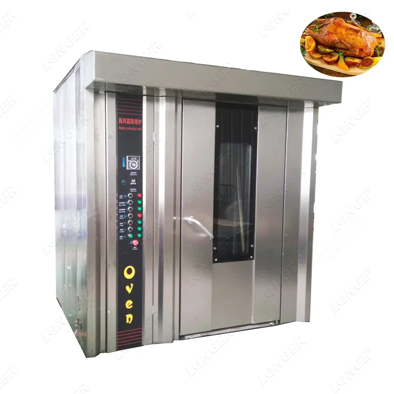 CE eléctrica/Diesel/modelo de Gas de Aire Caliente horno rotatorio panadería precio
