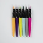 20 48 Colors Real Nylon TipWater Based Color Ink Water color Brush Art Markers Watercolor Soft Brush Pen Set
