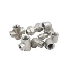 50mm Diameter Stainless steel pipe socket threaded 316 ss male female Bspt street elbow