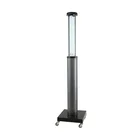 Auto Lifting Disinfection Lamp UV 80W UVC Trolley UV Light Sterilization Hospital With Ozone With Radar Sensor