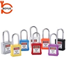 Boyue colorful 38mm loto lockout tagout safety padlock