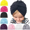Popular Newborn Baby Hair accessories 8 colors Knot India Hat Child Baby Head cap