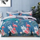 2019 fashion printed women bedding set for home bedding sheet duvet cover 100% cotton