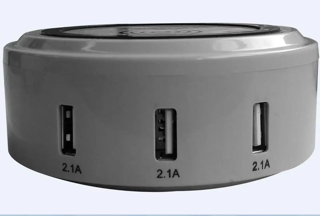 2 in 1 wireless charging hub without attaching any cable - ANKUX.COM