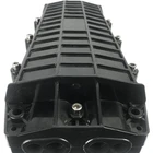 Inlinel Optical Fiber Closure Black 15 Port 96 Cores Inlinel Optical Fiber Splice Closure For Outdoor