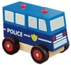 Ningbo Toy Kid Block police car wooden