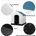 Multi-size Plastic Large Dog Outdoor Pet House