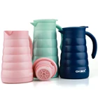 600/800ml Amazon Top Seller Personalized Stainless Steel Vacuum Jug Coffee Thermos Pot