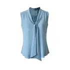 women 100% silk george blouse models pattern made in italy