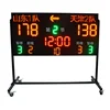 Evershine 6''+8''+10" digital electronic basketball scoreboard/digital score led display board / led scoreboard with shot clock