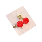 Fruit Shape Handmade Baby Girl Hair Clips Beautiful Bendies Hair Decoration