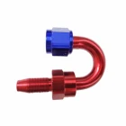 AN6 Auto and Motorcycle Aluminum part swivel an fittings hose adapter fitting 180 degrees