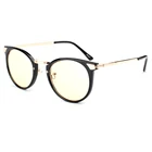 Women fashion pc reading glasses to block blue light