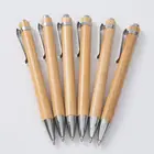 Pen Office School Supplies Advertising Bamboo Ballpoint Pen Promotional Pen With Logo