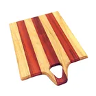 Oak Rubber Chopping Block Acacia Wood Butcher Board Cutting