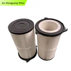 High Quality industrial dust collector polyester Three Lugs Pleated Filter cartridge325*600 air filter cartridge