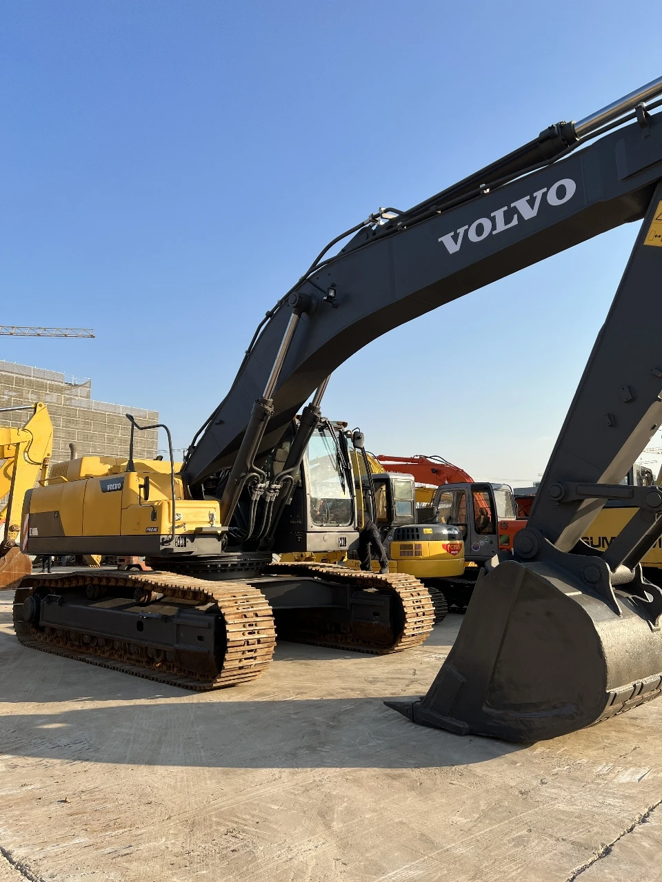 Excellent Performance Ton Volvo Crawler Excavator Ec Dl Volvo