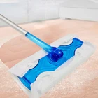 2020 new arrival dry sweeping cloth 22*29cm 65gsm white fluffy disposable household cleaning floor duster static dry wipes