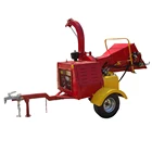 for Farms Wood Chipper CE Approved Forestry Machinery 22hp Wood Chipper