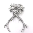 2020 New Product Glitter Deer Antler Hanging ornaments for Christmas Decorations