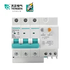 Factory Price 3 Pole 20amp 75amp residual TGB1NLE-32 3P mcb C20 current circuit breaker rccb