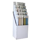 Wholesale single colour light filtering transparent roller blind in factory price