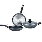 Press aluminum nonstick cookware sets kitchen cooking ware set induction