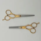 Shears Hair Hair Barber Hair Cutting Scissor Rose Gold Thinning Shears Cutting Set Professional Barber Scissors For Hair