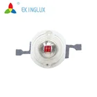 Ekinglux 3 ワット赤ハイパワー led チップ 6 1000v ダイオード led エピスター 45mil チップ 3 ワットハイパワー赤 led 超高輝度データシート