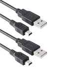 USB A to Mini B 5-pin cord 6ft USB Charger Cable for PS3 Controller