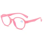 Kids blue light blocking glasses high quality Silicone frame children eyeglasses in stock