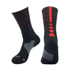 Men's Basketball Dri-Fit Athletic Crew Sock Cushioned Breathable Towel Outdoor Sport Socks