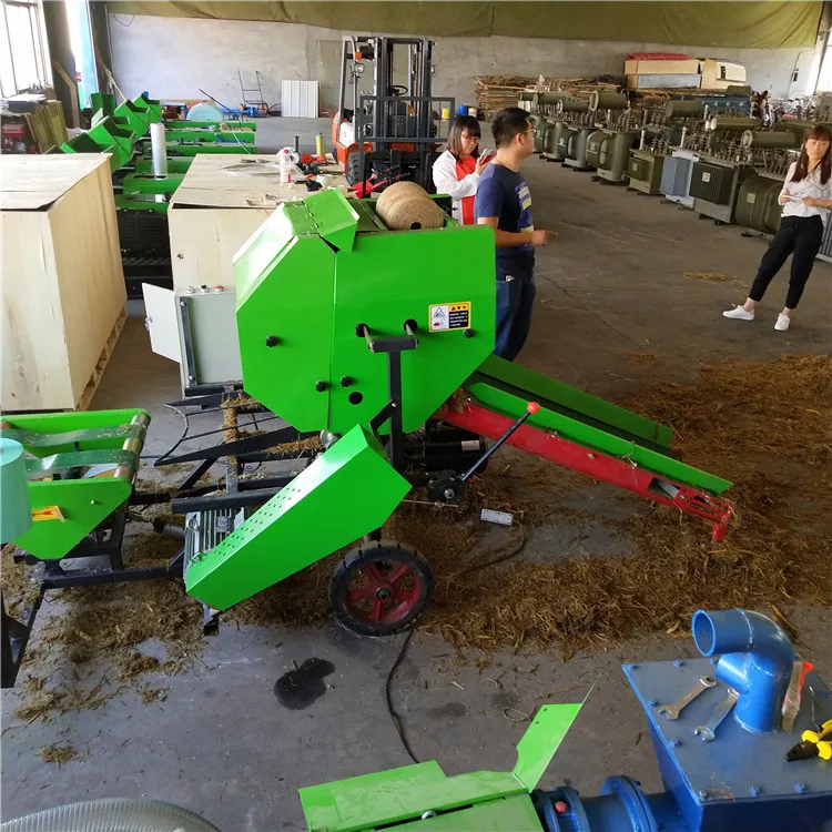 hay bale making machine