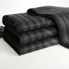 Winter men's and women's long plain scarves warm shawl