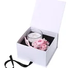 Wholesale price Custom natural soy wax wedding scented candle in gift box