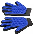 TPR Wash Bath Shower Massage Comb Dog Cat Removal Silicone Pet Hair Grooming Glove Brush