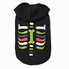 Pet Halloween Pet Dog Clothing Dog Ghost Day Hoodie Foreign Trade Dress Holiday Pet Dog Coat To Change Into A Body Suit