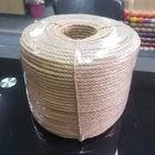 4-60mm jute twist hemp rope 3 strands 4 strands for packing