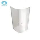 China luxury pivot bath cubicle shower enclosure cabin glass door