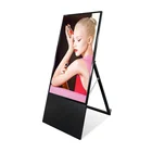 Floor Stand 43 inch Video Poster Electronic LCD Screen Modules Advertisement For Publicity