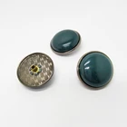 Wholesales OEM Custom Color Blocking Coat Metal Clothes Snap Buttons