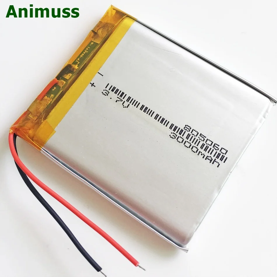 7v 3000mah 可充电 lipo 电池