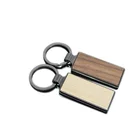 wood keychain Custom Blank Wood Carving Name Keychain, Wooden Handicrafts Blank Wooden Keychain