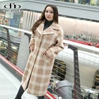 2020 new fashion over size women coat Spring Autumn Winter long garment plain coat