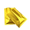 Three side sealed heat sealing gold foil laminated tea packing vacuum pp bags